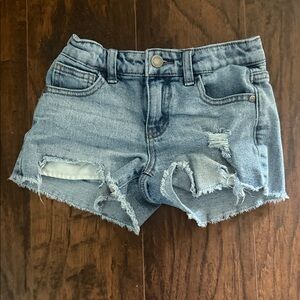 art class Blue Distressed Denim Shorts